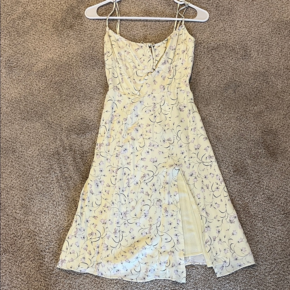 Aritzia Sundeh Floral Dress